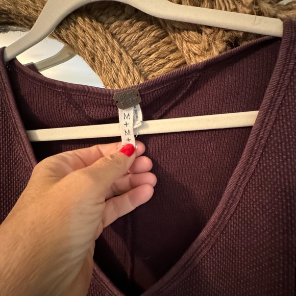 Free People Art School Boho Fitted Thermal EUC - Medium - Picture 5 of 9